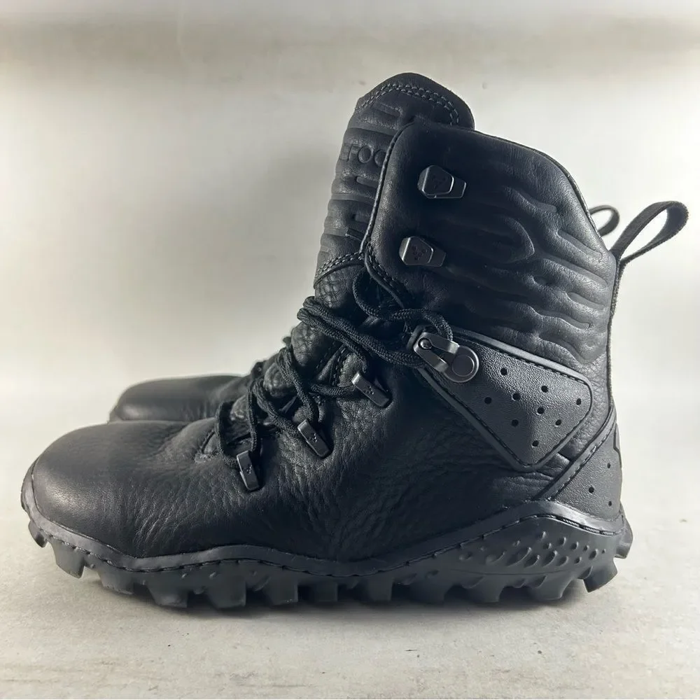Vivo Barefoot Black Combat Moto Boots - Picture 3 of 10
